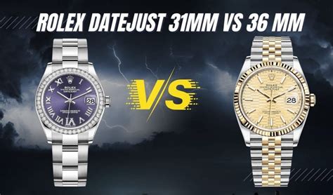 rolex vs datejust.